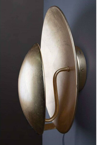 Globen Lighting Nástěnné světlo ORBIT, mosaz, 30 cm, Mosaz / zlato, Obývací pokoj / jídelna, kov, Design