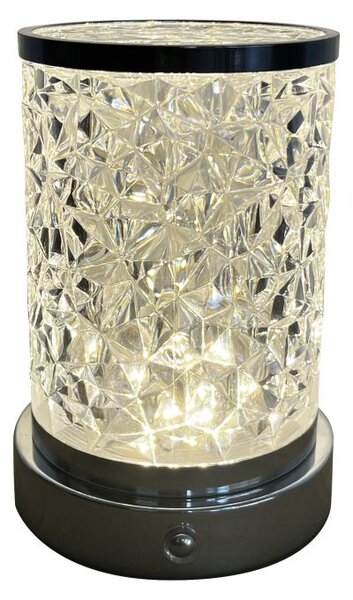 Stolní dotyková LED lampa BRILLO 1 - 2,5W, 3000-6000K (teplá-studená bílá), čirá