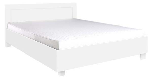 Manželská postel 140 cm Camber C23 (bílá) (s roštem). 1043048