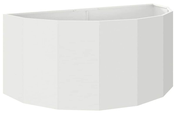 Truhlík Bílá 120 x 60 x 50 cm Ocel