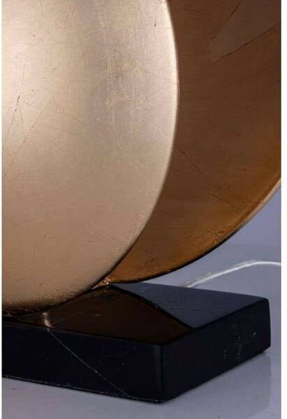 Globen Lighting stolní lampa ORBIT, mosaz, výška 32 cm, Mosaz / zlato, Obývací pokoj / jídelna, kov, Design