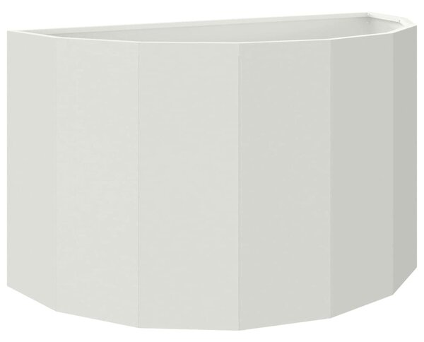 Truhlík Bílá 90 x 45 x 50 cm Ocel