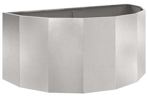Truhlík Stříbrná 120 x 60 x 50 cm Nerezová ocel