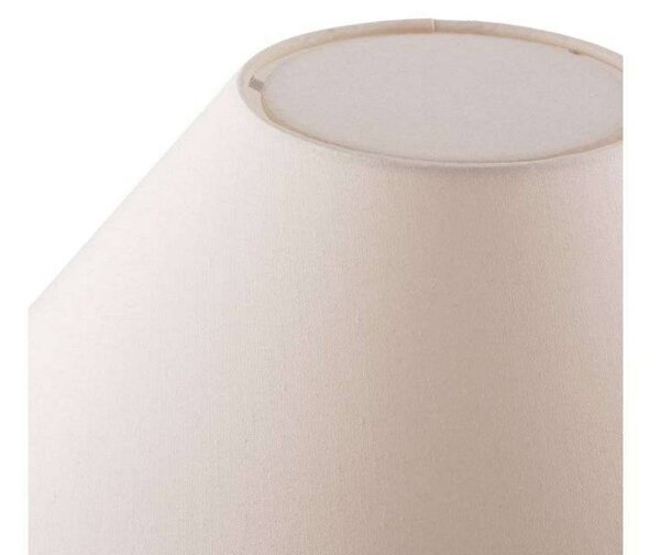 Globen Lighting stolní lampa IRIS, krémová, výška 39 cm, Krémová / jantar, Obývací pokoj / jídelna, Textil / tkanina / hedvábí, Vintage
