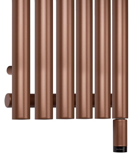 Oltens Stang elektrický radiátor s topným tělesem 120x31.5 cm měděná kartáčovaný 55134610