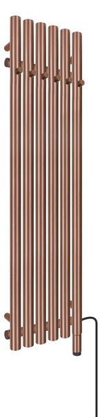 Oltens Stang elektrický radiátor s topným tělesem 120x31.5 cm měděná kartáčovaný 55134610