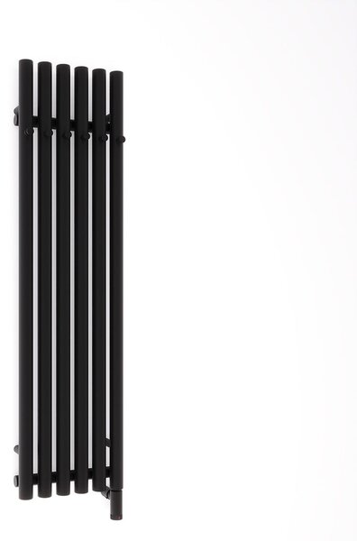 Oltens Stang elektrický radiátor s topným tělesem 120x31.5 cm černá mat 55134300