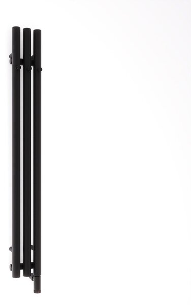 Oltens Stang elektrický radiátor s topným tělesem 120x15 cm černá mat 55131300
