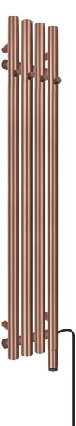 Oltens Stang elektrický radiátor s topným tělesem 120x20.5 cm měděná kartáčovaný 55132610