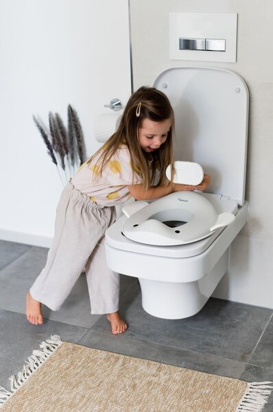 Šedé dětské WC sedátko - Kindsgut