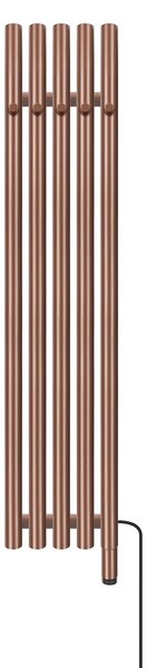 Oltens Stang elektrický radiátor s topným tělesem 120x26 cm měděná kartáčovaný 55133610