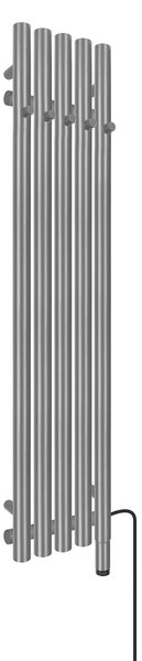 Oltens Stang elektrický radiátor s topným tělesem 120x26 cm nikl 55133910