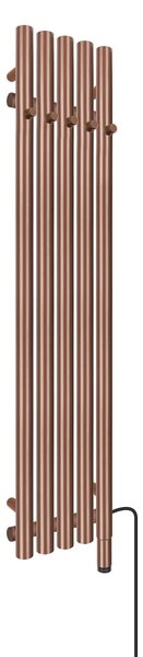 Oltens Stang elektrický radiátor s topným tělesem 120x26 cm měděná kartáčovaný 55133610