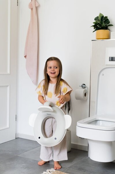 Šedé dětské WC sedátko - Kindsgut