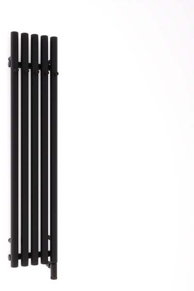 Oltens Stang elektrický radiátor s topným tělesem 120x26 cm černá mat 55133300