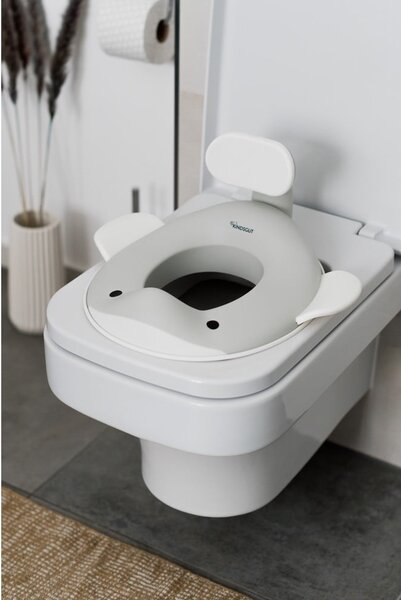 Šedé dětské WC sedátko - Kindsgut