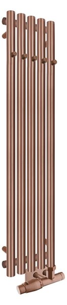 Oltens Stang koupelnový radiátor designově 120x26 cm měděná kartáčovaný 55033610