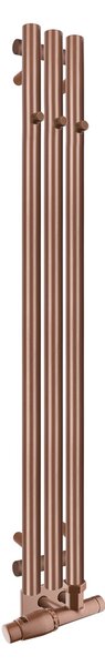 Oltens Stang koupelnový radiátor designově 120x15 cm měděná kartáčovaný 55031610