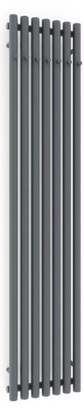 Oltens Stang koupelnový radiátor designově 180x37 cm grafitová 55029400
