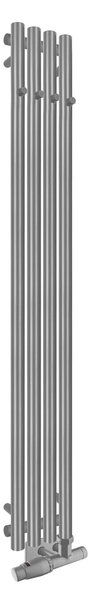 Oltens Stang koupelnový radiátor designově 150x20.5 cm nikl 55020910