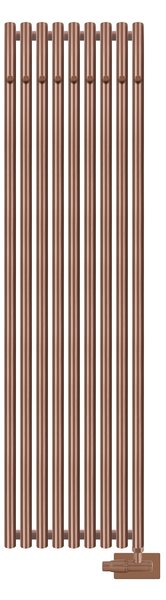 Oltens Stang koupelnový radiátor designově 180x48 cm měděná kartáčovaný 55030610