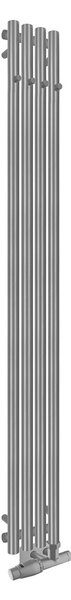 Oltens Stang koupelnový radiátor designově 180x20.5 cm nikl 55012910
