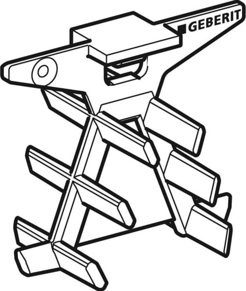 Geberit 243125001 Hřebenová vložka pro sprchový žlábek