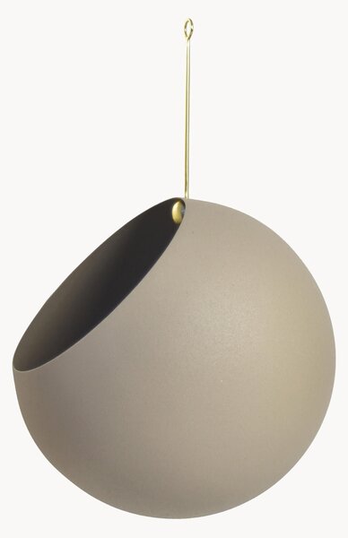 Kovový závěsný obal na květináč Globe