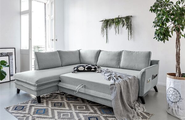 -25 % Dny MOMENTI– Miuform Rozkládací pohovka Charming Charlie 234 cm, levá