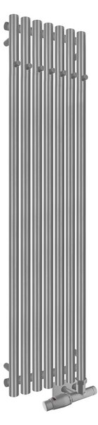 Oltens Stang koupelnový radiátor designově 150x37 cm nikl 55028910