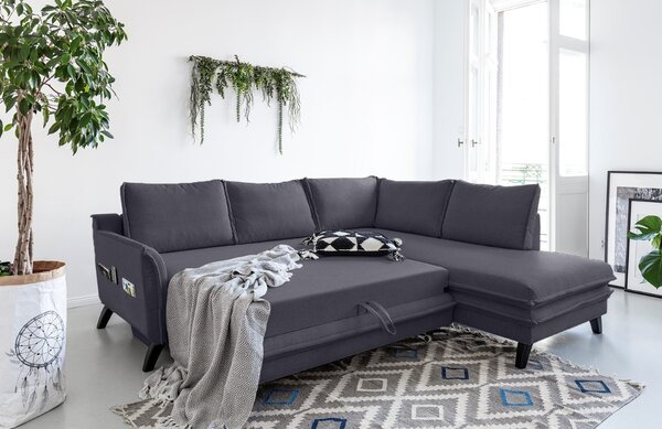 -25 % Dny MOMENTI– Miuform Rozkládací pohovka Charming Charlie 234 cm, pravá