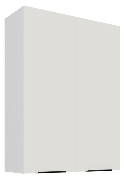 Vysoká horní kuchyňská skříňka LUNARA - šířka 80 cm, bílá
