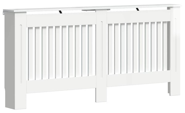 Kryt radiátoru Bílá s vysokým leskem 172 x 19 x 81,5 cm