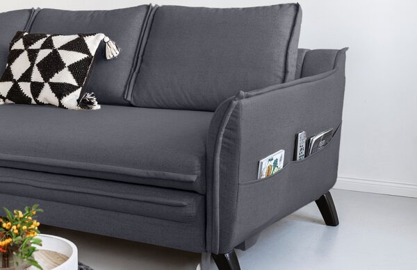 -25 % Dny MOMENTI– Miuform Rozkládací pohovka Charming Charlie 234 cm, levá