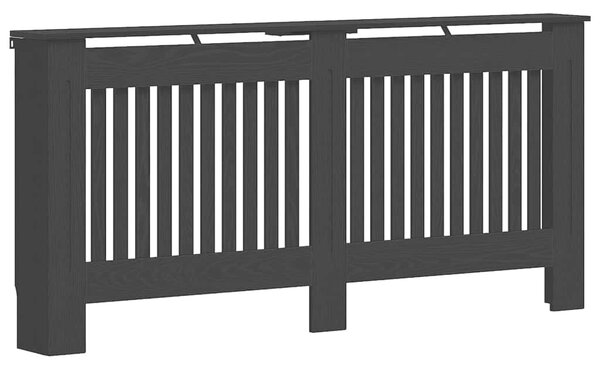 Kryt radiátoru Černý dub 172 x 19 x 81,5 cm Kompozitní dřevo