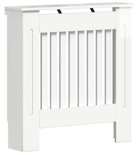 Kryt radiátoru Bílá s vysokým leskem 78 x 19 x 81,5 cm