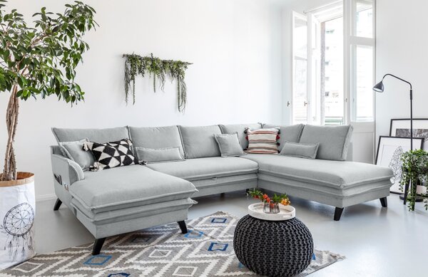 -25 % Dny MOMENTI– Miuform Rozkládací pohovka Charming Charlie 302 cm, pravá