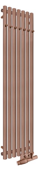 Oltens Stang koupelnový radiátor designově 150x37 cm měděná kartáčovaný 55028610