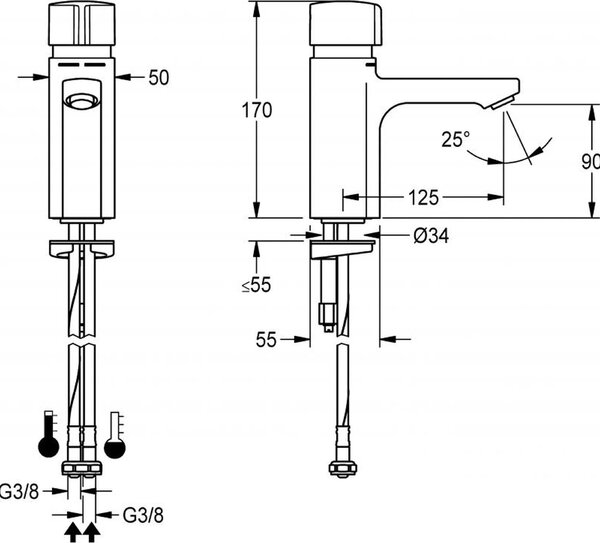 Stojanový mixér KWC AR, F5, hydr., mixér, 5l