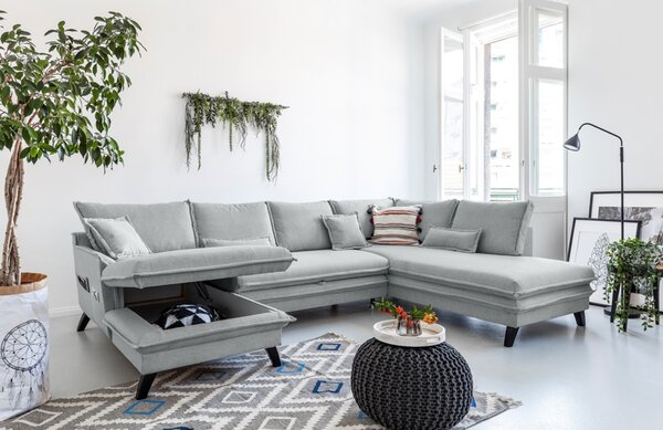 -25 % Dny MOMENTI– Miuform Rozkládací pohovka Charming Charlie 302 cm, pravá