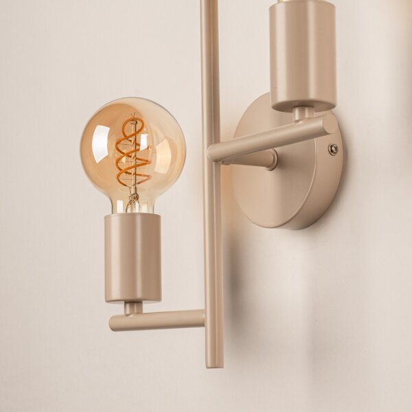 Nástěnné svítidlo na schodiště Two Bulb 2K Taupe (LMD)