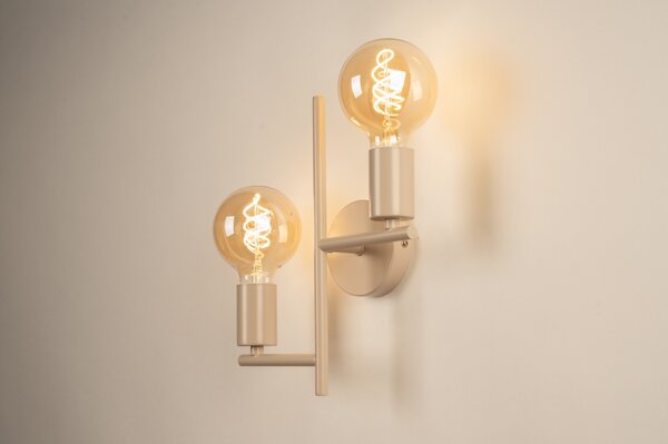 Nástěnné svítidlo na schodiště Two Bulb 2K Taupe (LMD)