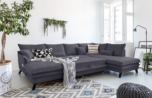 -25 % Dny MOMENTI– Miuform Rozkládací pohovka Charming Charlie 302 cm, pravá