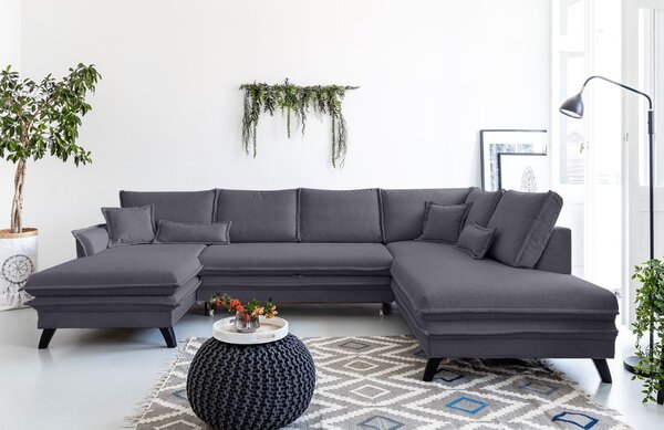-25 % Dny MOMENTI– Miuform Rozkládací pohovka Charming Charlie 302 cm, pravá