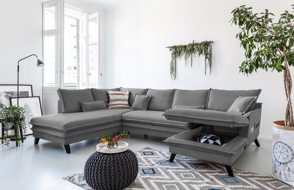 -25 % Dny MOMENTI– Miuform Rozkládací pohovka Charming Charlie 302 cm, levá