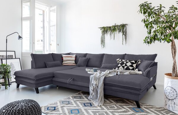 -25 % Dny MOMENTI– Miuform Rozkládací pohovka Charming Charlie 302 cm, levá