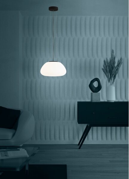 Eglo 390201 - Lustr na lanku BALMES 1xE27/40W/230V