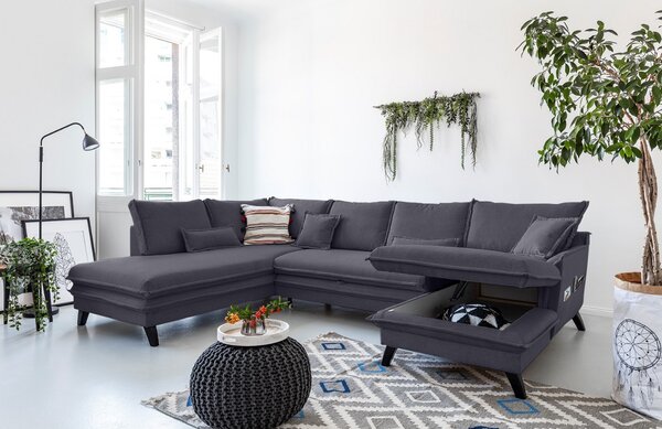 -25 % Dny MOMENTI– Miuform Rozkládací pohovka Charming Charlie 302 cm, levá