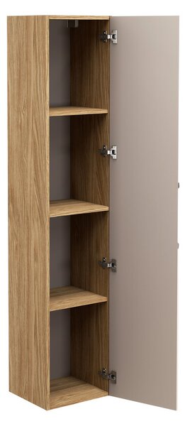 Comad Koupelnová sestava Luxor Beige 90 cm s umyvadlem a skříňkami béžová/dub olejovaný