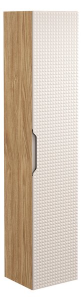 Comad Koupelnová sestava Luxor Beige 90 cm s umyvadlem a skříňkami béžová/dub olejovaný
